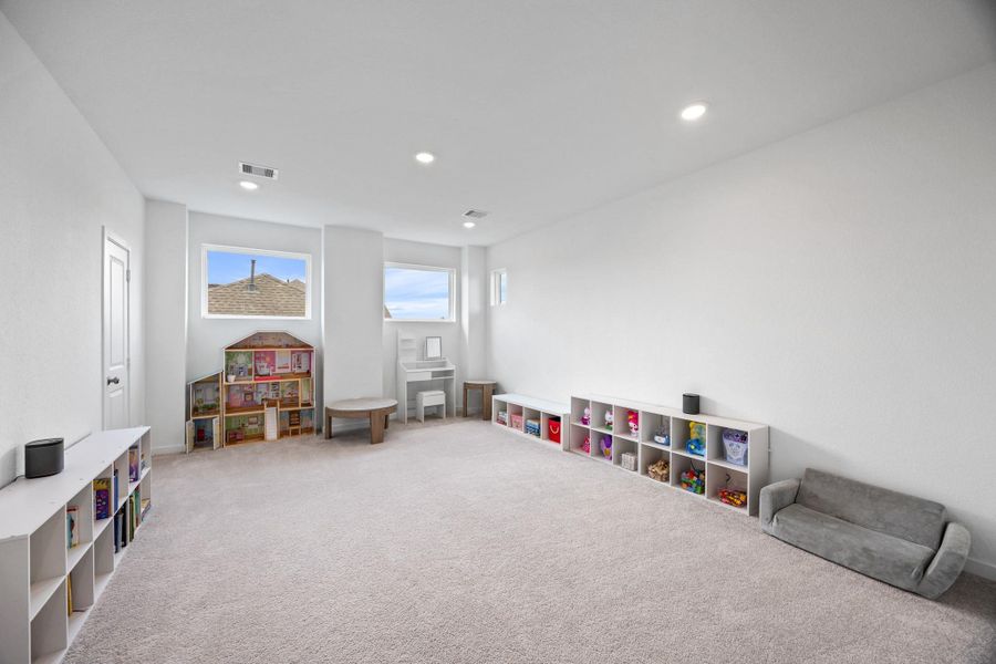 Furnished interior view inside a new home in , Cypress (Image 38).