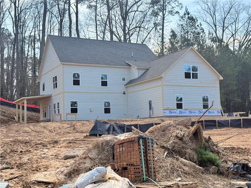 In-progress construction of a new home in , Atlanta, GA (Image 25). In-progress construction of a new home in , Atlanta, GA (Image 25).