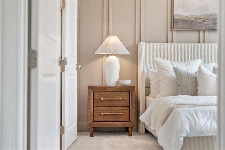 Furnished interior view inside a new home in , Canton (Image 13).