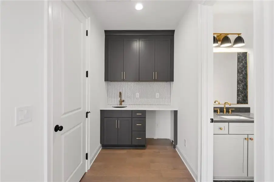 Furnished interior view inside a new home in , Suwanee (Image 14).