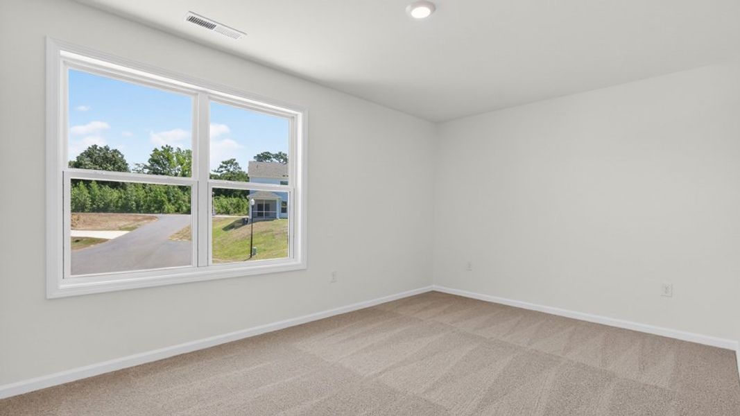 Representative unfurnished interior of a home built from the Wylie by D.R. Horton in The Manors at Winston Pointe, Clayton (Image 23).