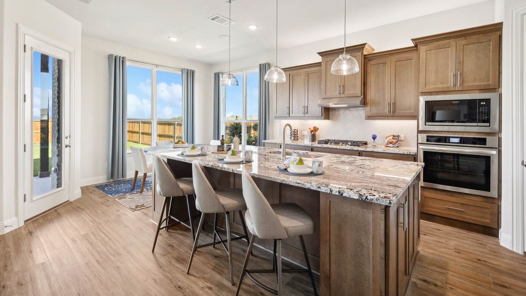 Representative furnished interior of a home built from the Dartmouth by Brightland Homes in Anna Ranch, Anna (Image 32).
