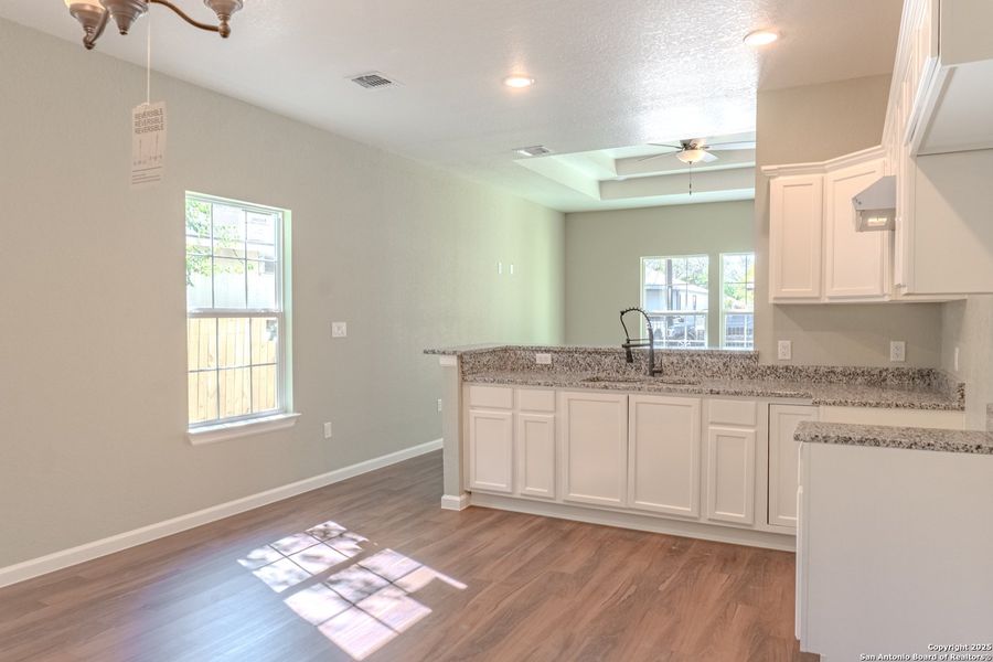 Furnished interior view inside a new home in , San Antonio (Image 3).