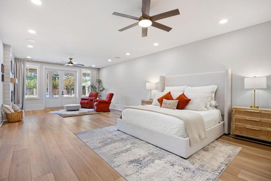 Furnished interior view inside a new home in , Rydal (Image 78).