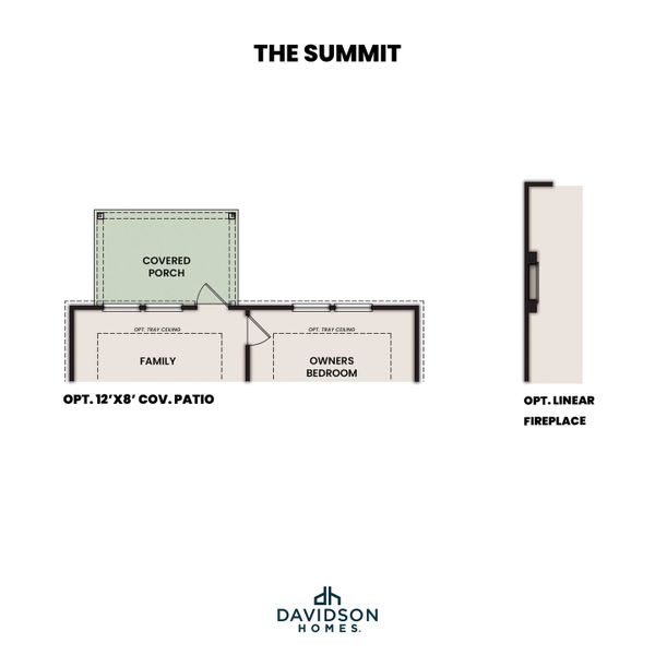 2D floor plan layout for the The Summit A by Davidson Homes LLC in Fairway Crossing, Converse, TX (Image 4). 2D floor plan layout for the The Summit A by Davidson Homes LLC in Fairway Crossing, Converse, TX (Image 4).
