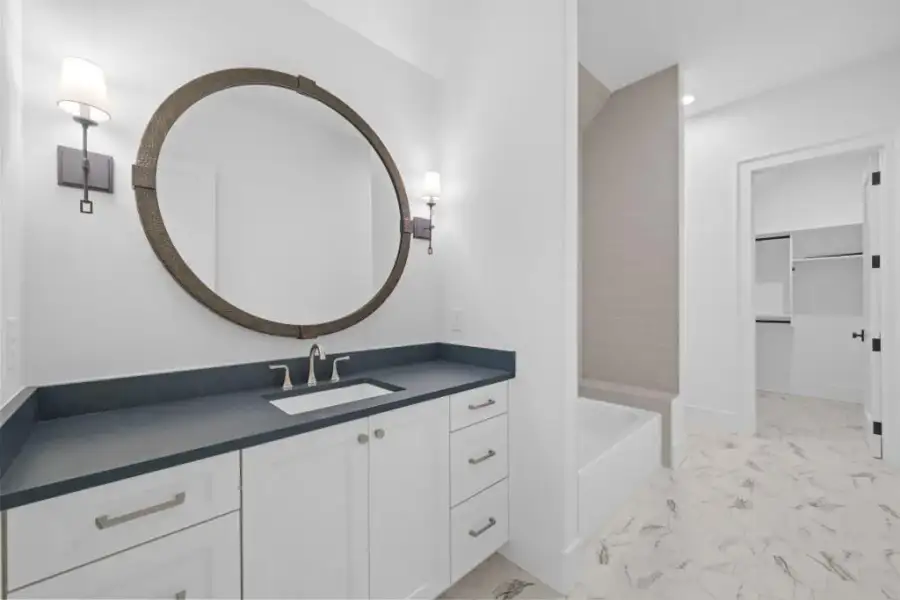 Furnished interior view inside a new home in , Milton (Image 19).