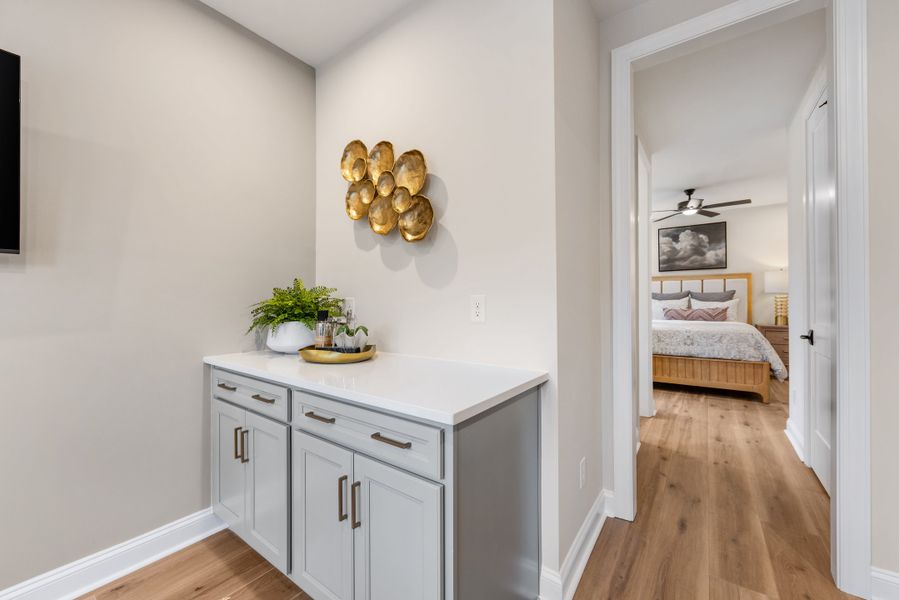 Representative furnished interior of a home built from the Marquis by Tri Pointe Homes in Ascend, Charlotte (Image 10).