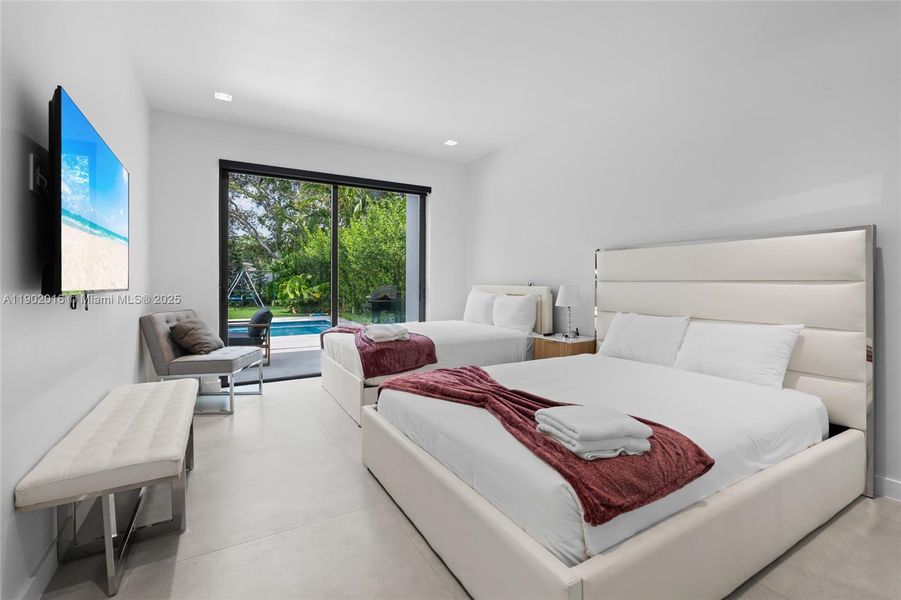 Furnished interior view inside a new home in , Miami (Image 34). Furnished interior view inside a new home in , Miami (Image 34).