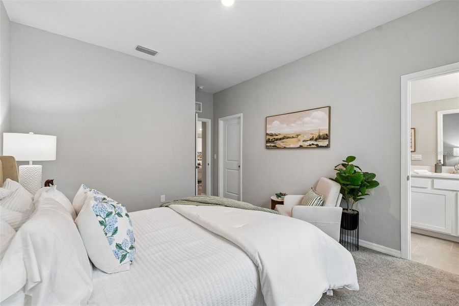 Furnished interior view inside a new home in Deerbrook, Land O' Lakes (Image 45).