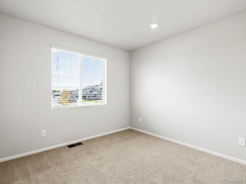 Spacious, unfurnished interior of a new home in Poudre Heights: The Alpine Collection, Windsor (Image 23). Spacious, unfurnished interior of a new home in Poudre Heights: The Alpine Collection, Windsor (Image 23).