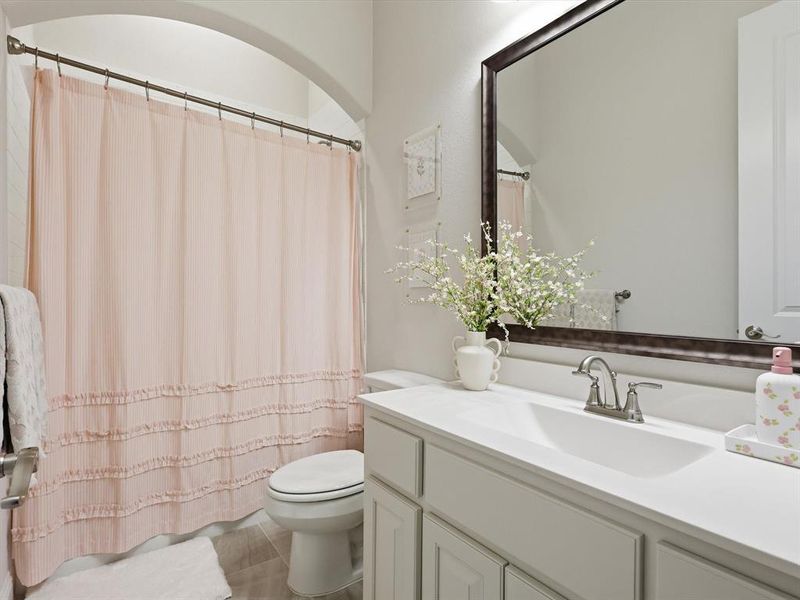 Furnished interior view inside a new home in , New Fairview (Image 17).