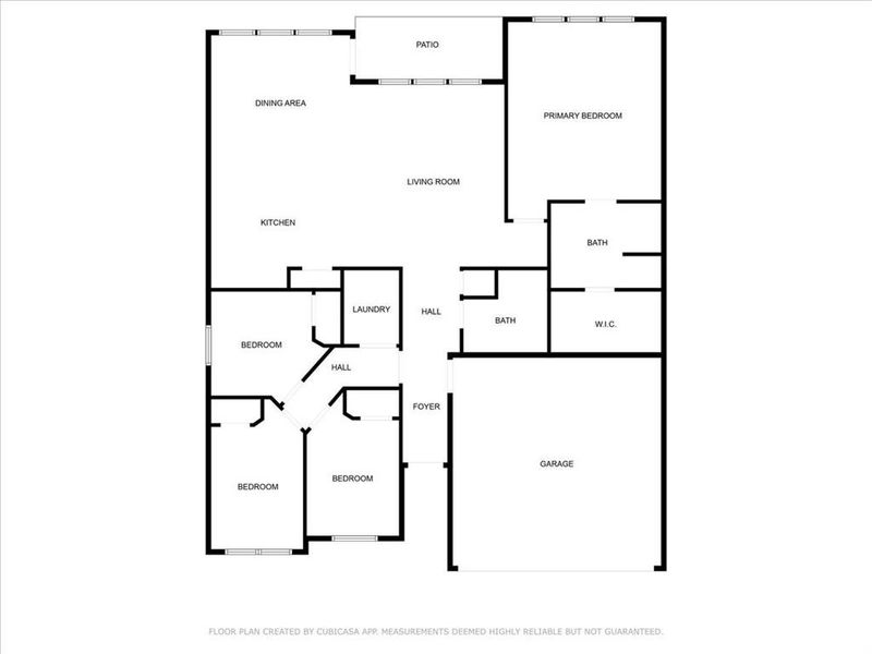 2D floor plan layout of this home in , Lindale, TX (Image 4).