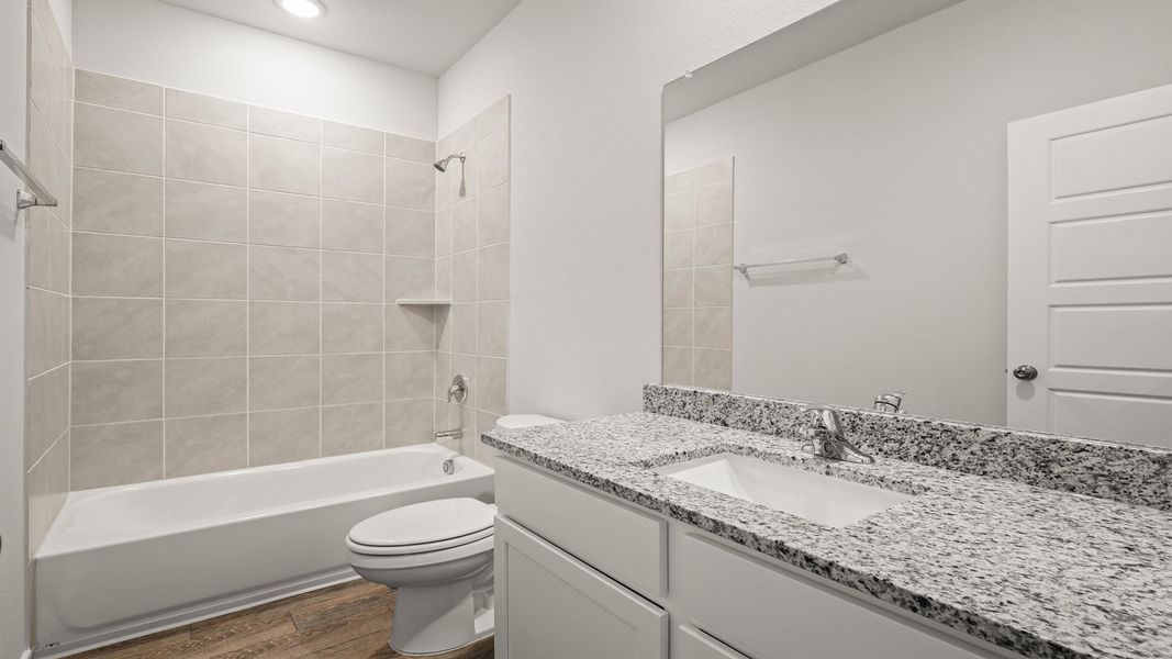 Secondary bathroom