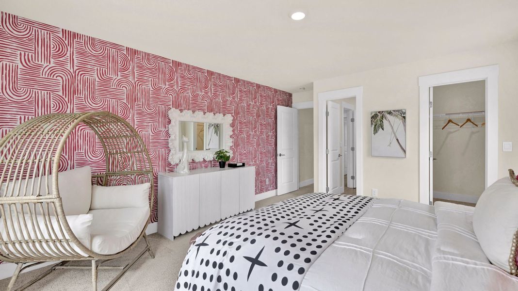 Furnished interior view inside a new home in Harbor Crest, Ooltewah (Image 41).