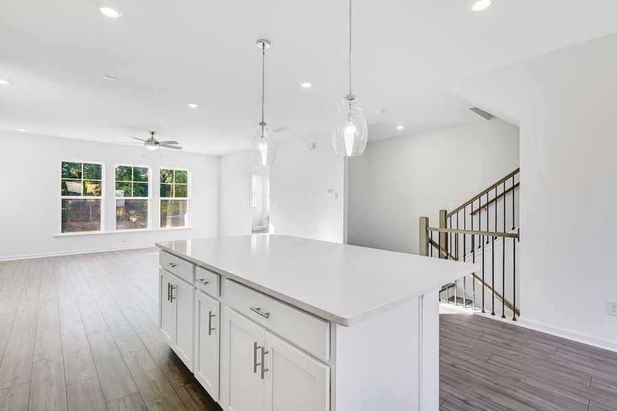 Furnished interior view inside a new home in Chandler Run, Tucker (Image 11).