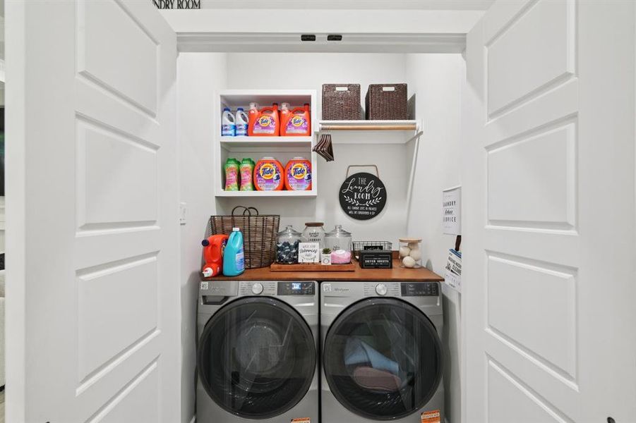 Furnished interior view inside a new home in , Granbury (Image 26).