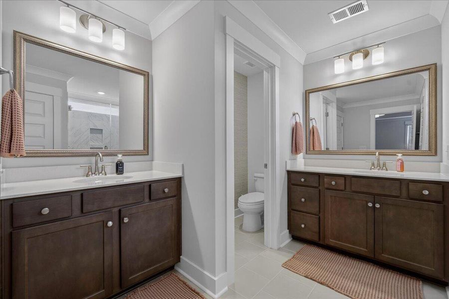 Furnished interior view inside a new home in Hewing Farms, Summerville (Image 15).