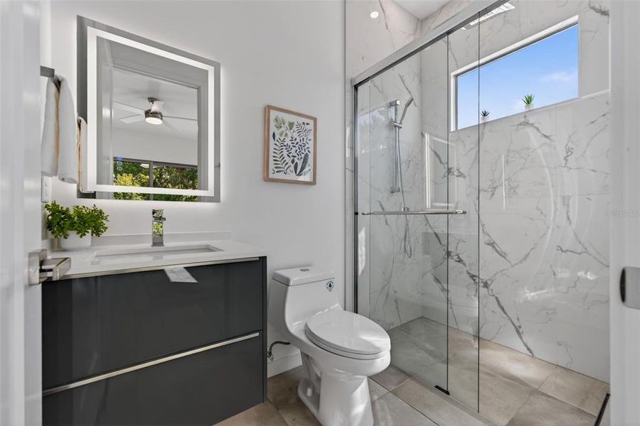 Furnished interior view inside a new home in , Sarasota (Image 8).