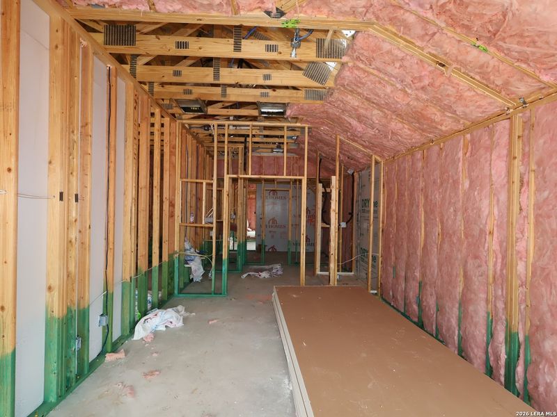 In-progress construction of a new home in Chaparral Ranch, Floresville, TX (Image 19).