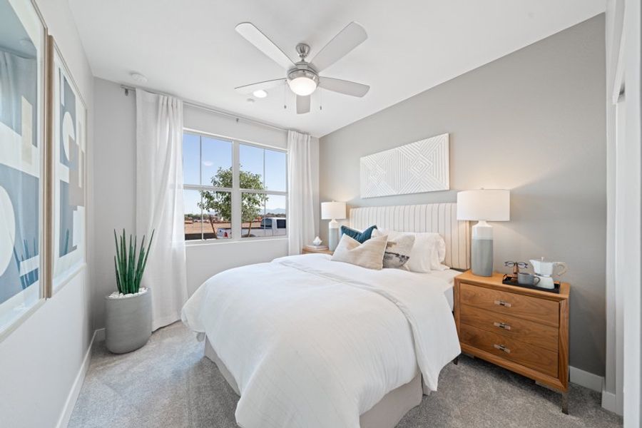 Furnished interior view inside a new home in Combs Ranch, San Tan Valley (Image 11).