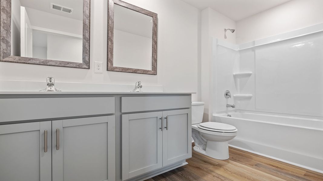 Furnished interior view inside a new home in Durbin Meadows, Fountain Inn (Image 11).