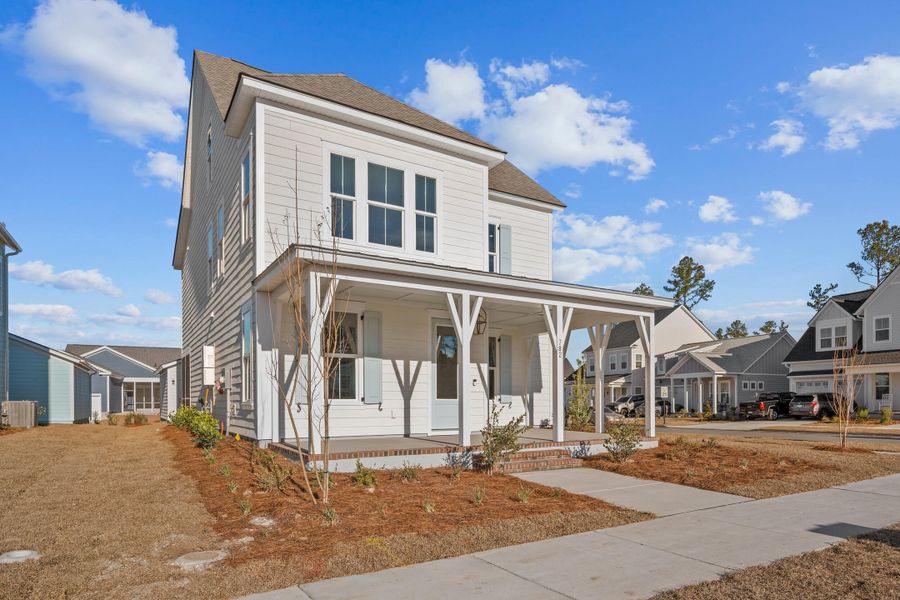 Exterior details and patio area of a home in Nexton, Summerville (Image 3).