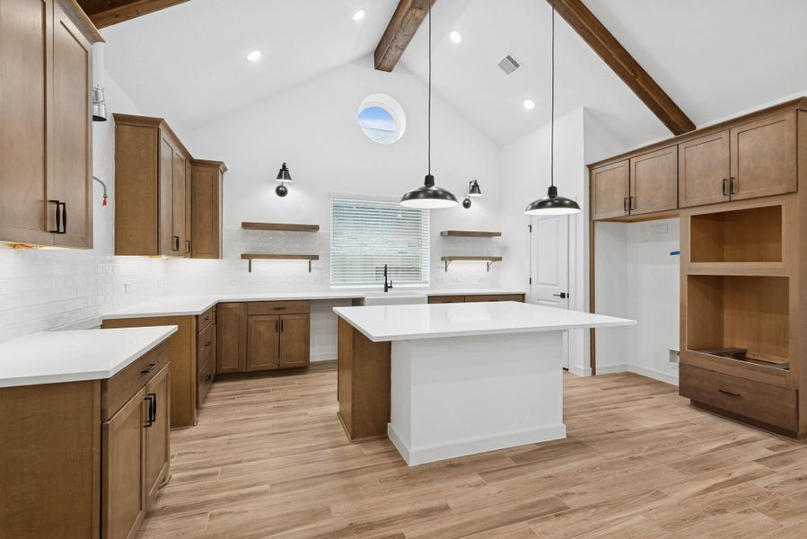 Furnished interior view inside a new home in Harvest Pointe, Needville (Image 3).