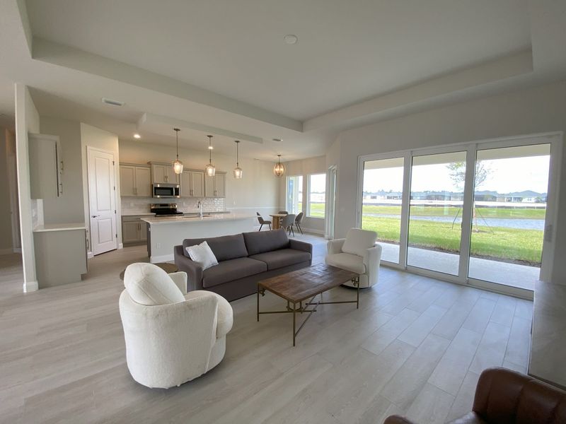 Representative furnished interior of a home built from the Galway by Paytas Homes in The Reserve at Victoria, Deland (Image 13).