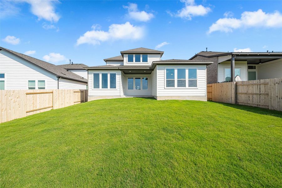 Exterior details and patio area of a home in , Buda (Image 22).