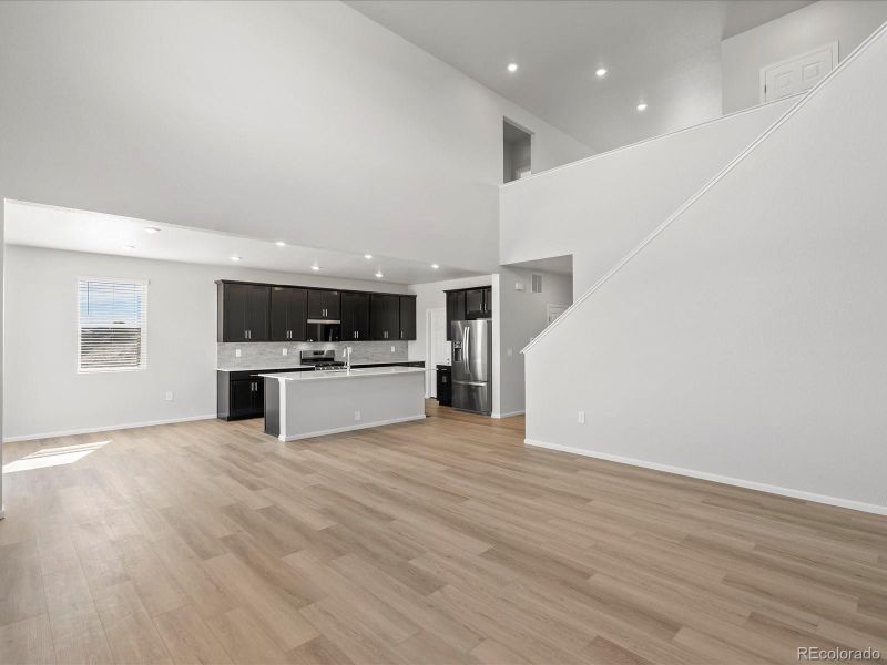 Spacious, unfurnished interior of a new home in Poudre Heights: The Alpine Collection, Windsor (Image 16).