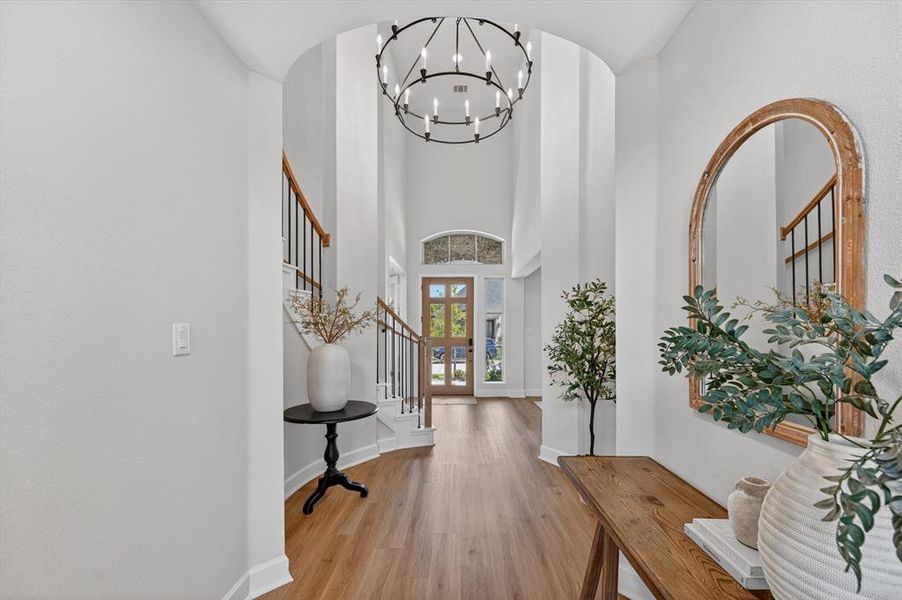 Furnished interior view inside a new home in The Parks at Wilson Creek, Celina (Image 31).