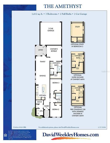 2D floor plan layout of this home in , St. Cloud, FL (Image 3). 2D floor plan layout of this home in , St. Cloud, FL (Image 3).