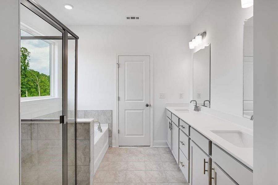 Furnished interior view inside a new home in Stratford Hills, Ball Ground (Image 10).