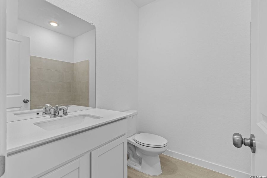 Furnished interior view inside a new home in Waterwheel, San Antonio (Image 7).