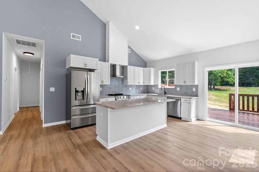 Furnished interior view inside a new home in , Cherryville (Image 12).