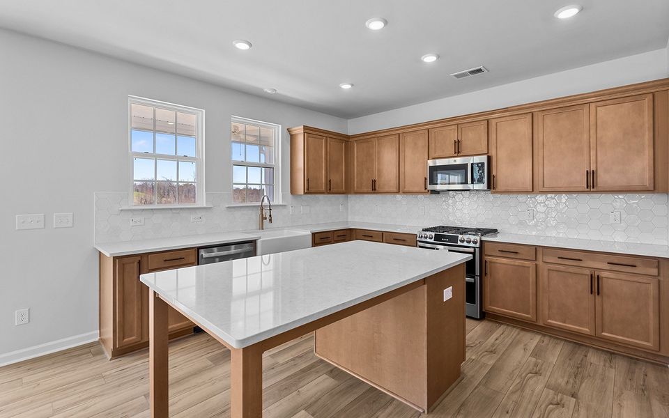Furnished interior view inside a new home in Fieldstone, Lexington (Image 12).