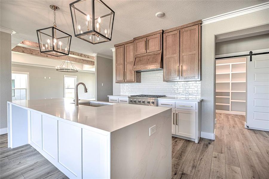 Furnished interior view inside a new home in , Moody (Image 12).