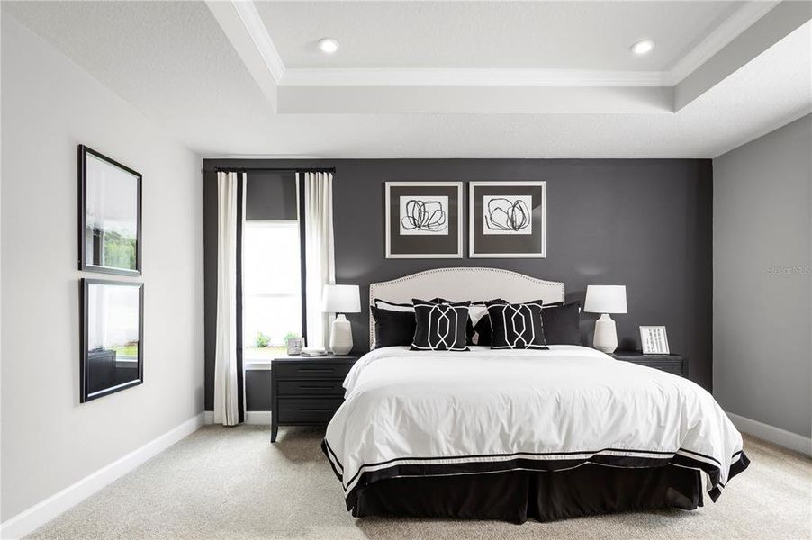 Furnished interior view inside a new home in Morningside Reserve, Leesburg (Image 12). Furnished interior view inside a new home in Morningside Reserve, Leesburg (Image 12).