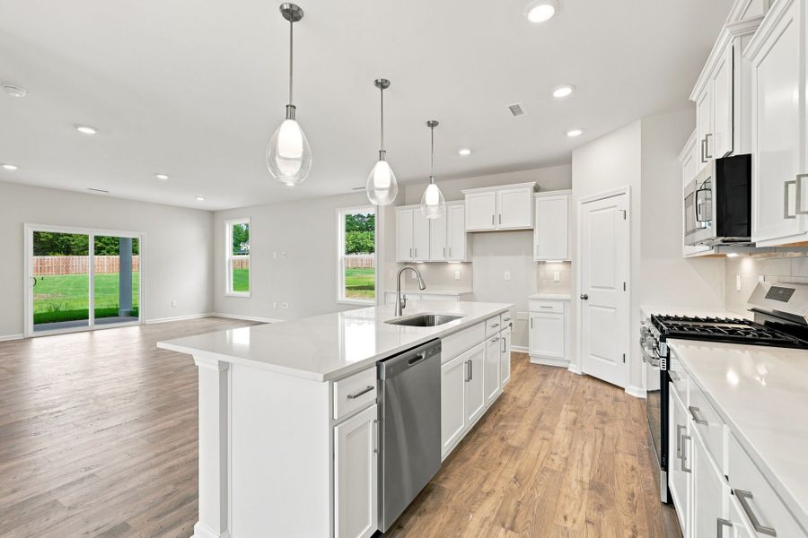 Furnished interior view inside a new home in Highgate, Clayton (Image 11).