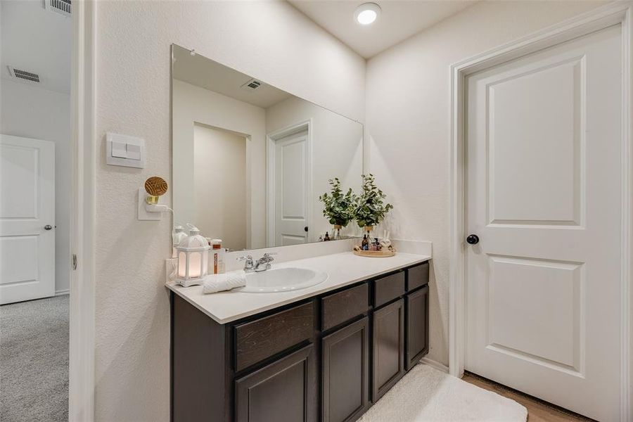 Furnished interior view inside a new home in , Princeton (Image 8).