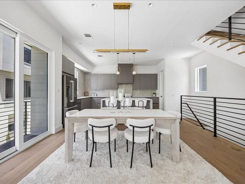 Furnished interior view inside a new home in , Houston (Image 5).