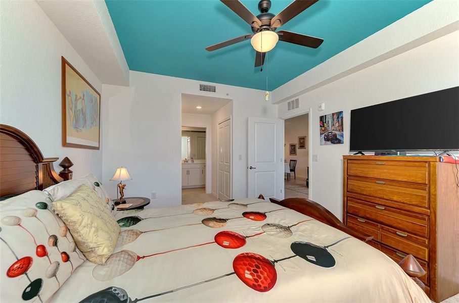 Furnished interior view inside a new home in Wellen Park Golf & Country Club, Venice (Image 21).