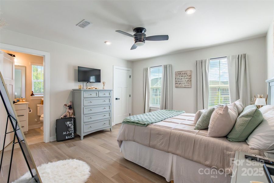 Furnished interior view inside a new home in , Indian Trail (Image 22).