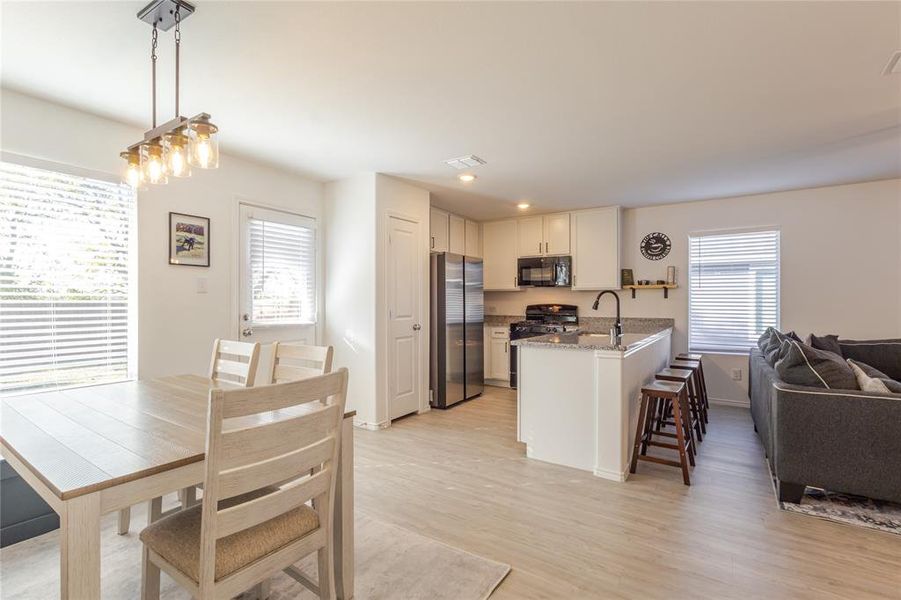 Furnished interior view inside a new home in Preserve at Honey Creek: Watermill Collection, McKinney (Image 5).