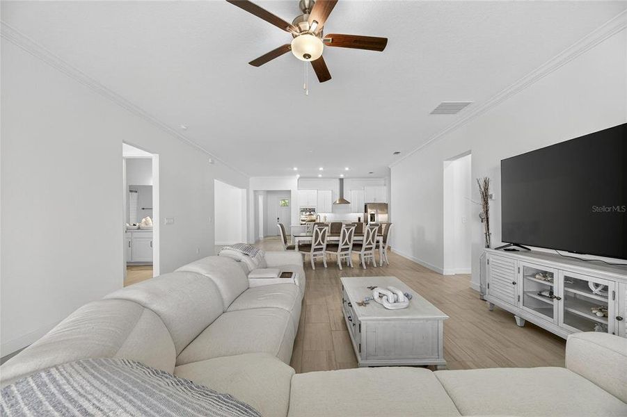 Furnished interior view inside a new home in , Wimauma (Image 57).