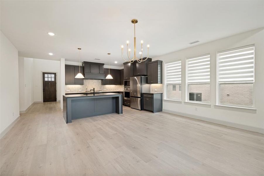 Furnished interior view inside a new home in , McKinney (Image 11).