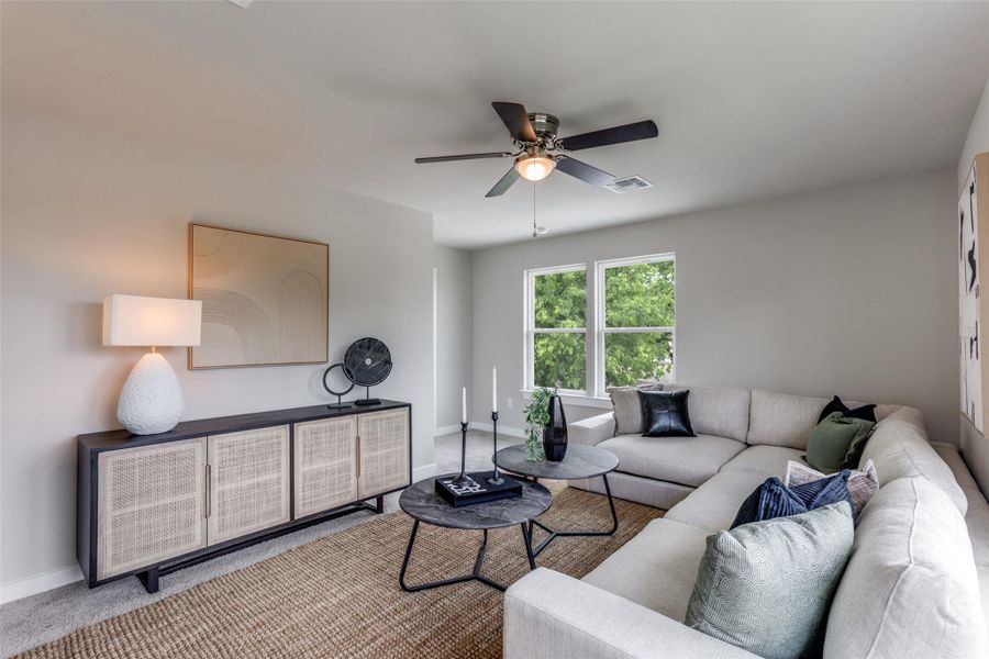 Furnished interior view inside a new home in , Austin (Image 11).