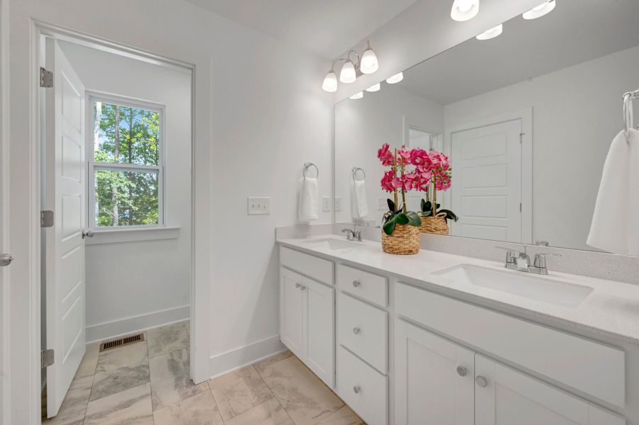 Furnished interior view inside a new home in Ashmore Townes, Garner (Image 15).