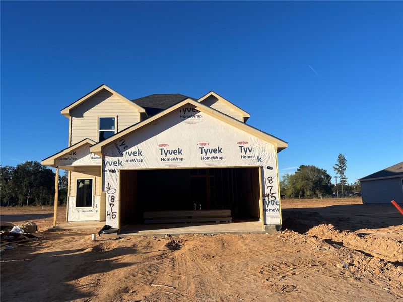 In-progress construction of a new home in The Enclave at Spring Branch, Montgomery, TX (Image 29).
