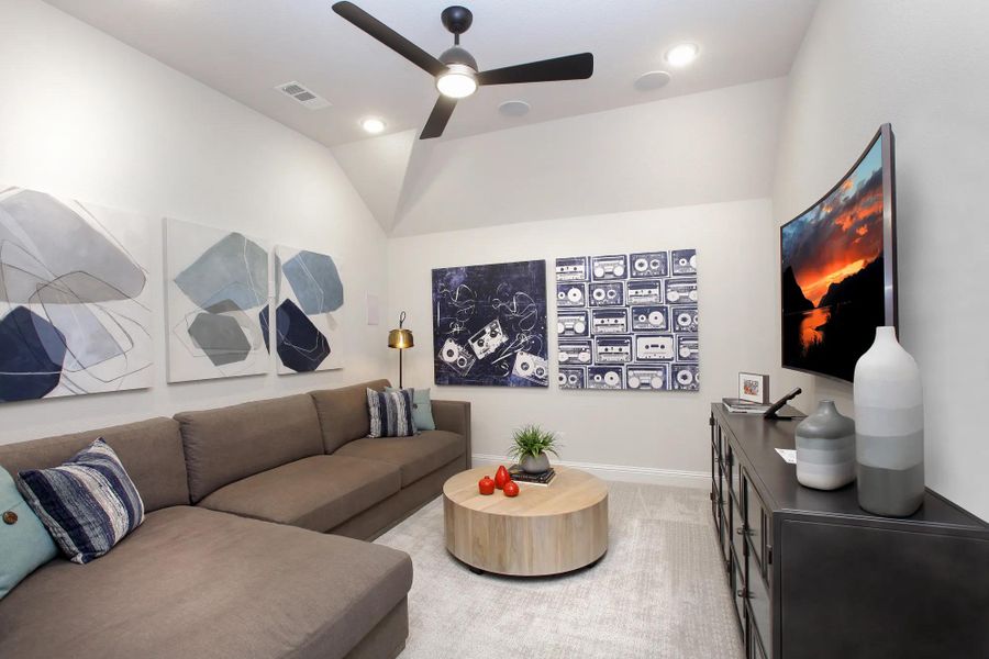 The Huntley Media Room
